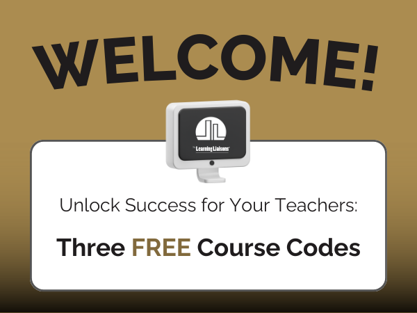 TLL-Welcome-Three-FREE-Course-Codes